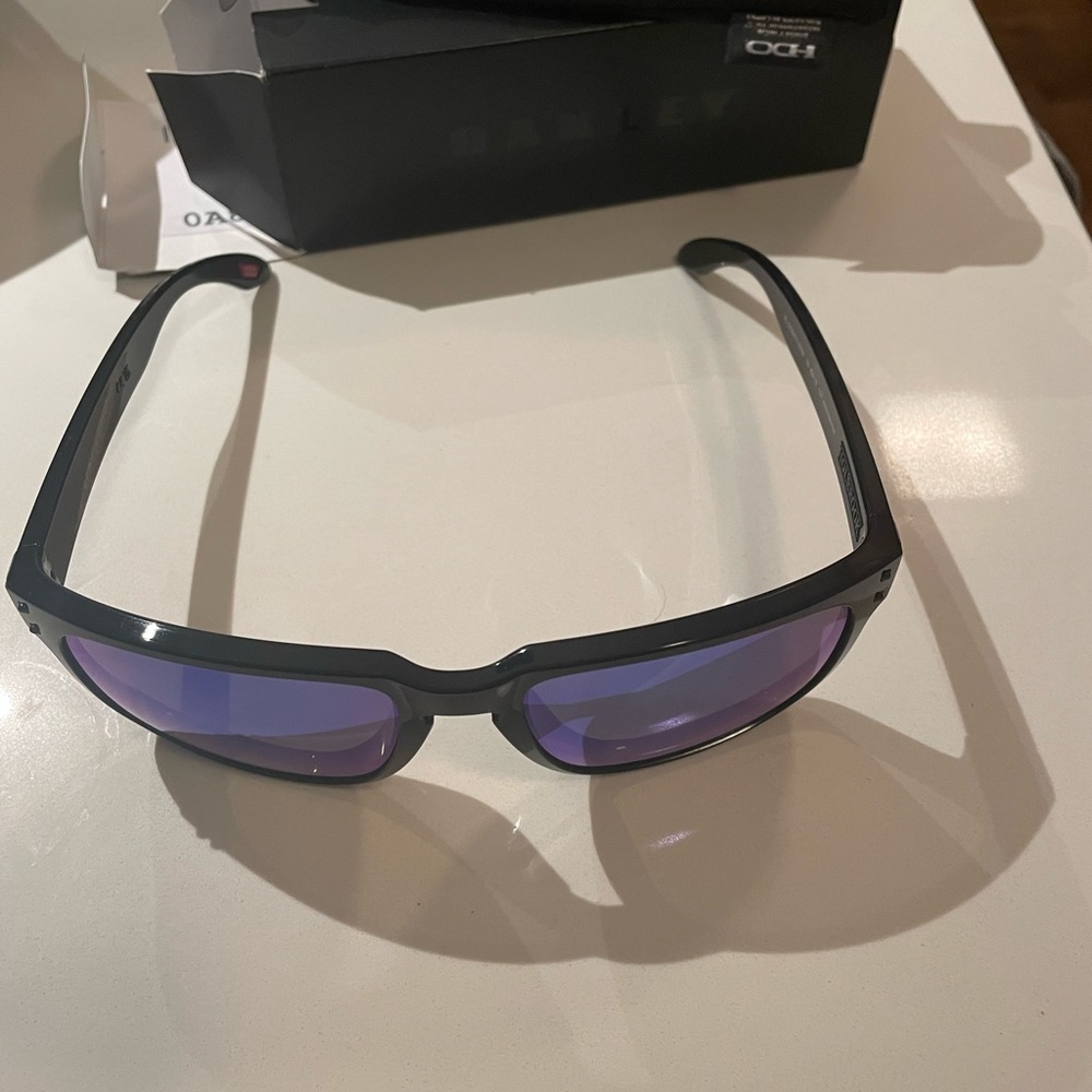 Oakley Holbrook XL Polished Black Prizm Sapphire